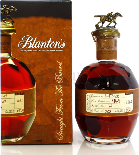 Blanton’s Distilling Company Blanton's STRAIGHT FROM THE BARREL BOURBON 63,3% Vol. 0,7l in Giftbox