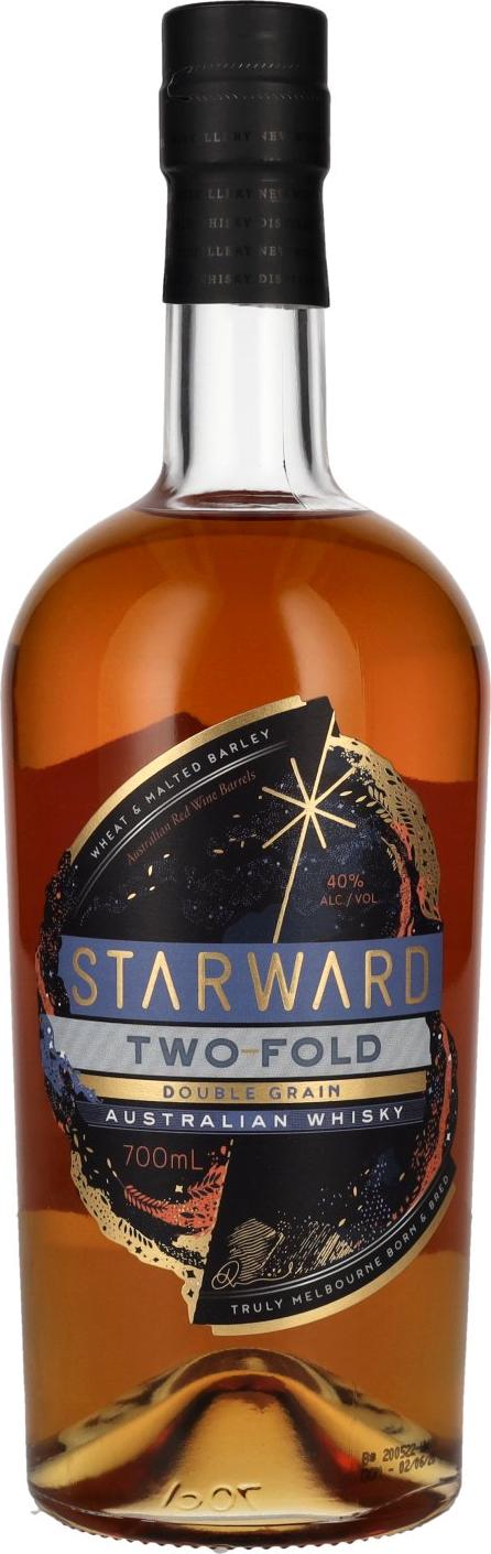 Starward TWO-FOLD Double Oak Australian Whisky 40% Vol. 0,7l