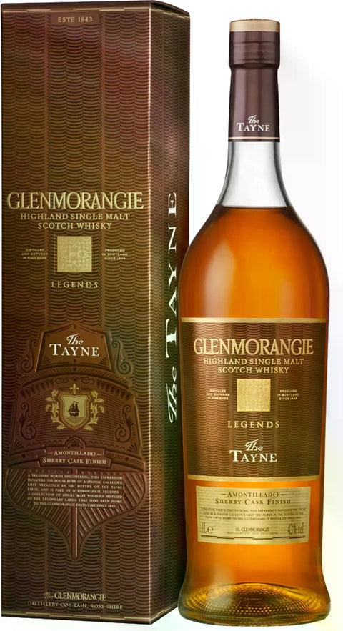 Glenmorangie Legends The TAYNE Highland Single Malt 43% Vol. 1l in Giftbox